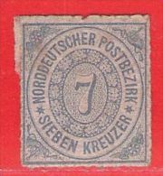 MiNr.10 X Altdeutschland Norddeutscher Postbezirk - Nuovi