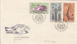 37563- NAPRSTEK ART MUSEUM, PRAGUE, COVER FDC, 1966, CZECHOSLOVAKIA - FDC