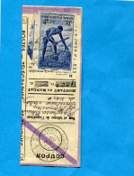 MARCOPHILIE-Soudan >Françe-Coupon Mandat-cad-Macana-1949- Stamp 4 Fs A O F Mandat 1000 Frs - Covers & Documents