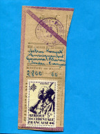 MARCOPHILIE-Soudan >Françe-Coupon Mandat-cad-Gourmaharou-1949- Stamp5 Fs A O F Mandat 2800 Frs - Covers & Documents