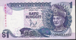 MALAYSIA  P27b  1   RINGGIT   1987 Prefix GM  UNC. - Malaysie