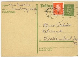 STORIA POSTALE - ROMANIA - ANNO 1926 - HEIDE - HOLSTEIN - PER UFFICIO FILATELICO VATICANO - KINHENSTAST - - Postmark Collection