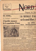 Nord-éclair-10-091944-liste Des Fusillés De Bondues-fort De Seclin - Other & Unclassified