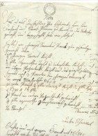 1 Alte Nota (Rechnung) St. Pölten 16.7.1807 Mit Steuerstempel 3 Kreutzer - Austria