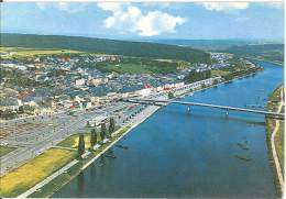 CPM Luxembourg - Remich - Vue Aérienne Avec Pont De La Moselle Et Esplanade - Remich