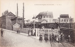 COUDEKERQUE-BRANCHE - La Gare - Carte Très Animée - Coudekerque Branche