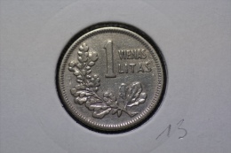 Lithuania 1 Litas 1925 Km#76 Silver - Litauen