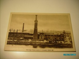 BERLIN MOABIT , RAILWAY TRAIN LOCOMOTIVE FACTORY OF BORSIG   , OLD POSTCARD , 0 - Tegel