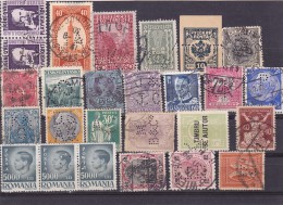 LOT 26 STAMPS Perforés,Perfin,Perfins; AUSTRIA,ROMANIA,MAROC,HUNGARY,CESKLOVENKO,GERMANY,ANGLIA,RUSSIA,DANEMARK,FRANCE,U - Perforiert/Gezähnt