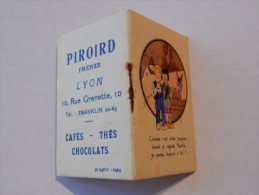 CALENDRIER AGENDA PETIT FORMAT 1935 MEMENTO JEUNES PAYSANS ANE PIROIRD FRERES LYON CAFE THE CHOCOLAT - Small : 1921-40