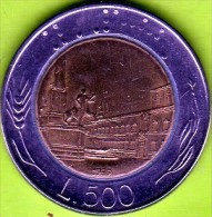 1989 Italia - 500 Lire (circolata) - 500 Lire