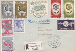 Luxembourg 1977 Registered Cover - Oblitérés