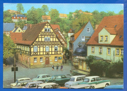 Deutschland; Hohnstein Sächs. Schweiz; Marktplatz - Hohnstein (Saechs. Schweiz)