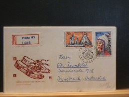 58/118   2   FDC  CESKOSL. - Indianen