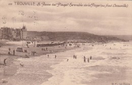 TROUVILLE (Calvados) - La Reine Des Plages - Très Animée - Trouville