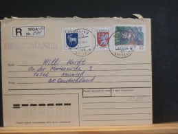 58/295      LETTRE  LATVIJA - Brieven En Documenten