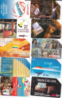 Italy Lot Of 10 Used Phonecards Lot 2 - Públicas  Publicitarias