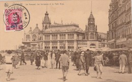 OSTENDE (Belgique) - Le Kursaal, Les Terrasses Et Le Petit Nice - Très Animée - Other & Unclassified