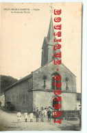 87 - SAINT PRIEST TAURION - RARE à CE PRIX - EGLISE SORTIE Des VEPRES - ENFANTS - EDITION DEFOURNOUX - DOS SCANNE - Saint Priest Taurion