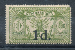 Nouvelles Hébrides N°64* - Unused Stamps