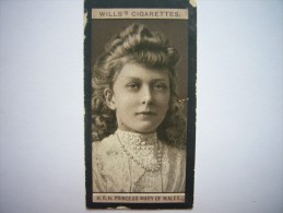 Chromo Wills's Cigarettes N°14 - H.R.H.The Princess Mary Of Wales - King George V & Queen Mary's Daughter - Wills