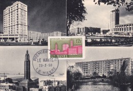 France N° 1152 - Le Havre - Carte Maximum - 1950-1959
