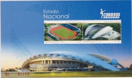 Costa Rica 2011 Football Soccer National Stadium S/S MNH - Neufs