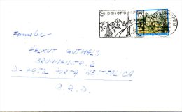 AUTRICHE. N°1723 De 1987 Sur Enveloppe Ayant Circulé. Monastère De Loretto. - Abbeys & Monasteries