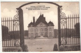 94 - Château D´ORMESSON - Entrée De La Cour D´Honneur - Ormesson Sur Marne