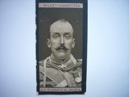 Chromo Wills's Cigarettes N°27 - H.H. Prince Albert Of Schleswig-Holstein - Prince Christian's Son - Wills