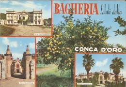 02/FG/16 - PALERMO - BAGHERIA - Saluti Da, Con Vedutine - Bagheria