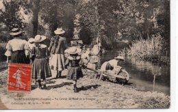 Ste Hermine : Le Lavoir Au Bord De La Smagne Prise De St Mande - Sainte Hermine