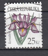 Ceska 2010 Mi N 649 Flower, Bloem, Iris - Used Stamps