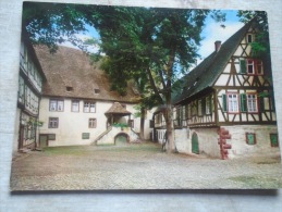 Germany  MICHELSTADT Im Odenwald  -Kellereihof Aus Der Zeit Karls Des Großen - 6120  137736 - Michelstadt