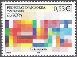 Andorre Français 2006 Michel 648 Neuf ** Cote (2017) 2.00 Euro  Europa CEPT L'intégration - Unused Stamps
