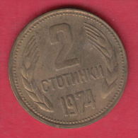 F6144 / - 2 Stotinki - 1974 - Bulgaria Bulgarie Bulgarien Bulgarije - Coins Monnaies Munzen - Bulgarije