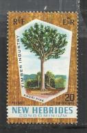 NEW HEBRIDES 1969 - TIMBER INDUSTRY - MNH MINT NEUF NUEVO - Nuovi