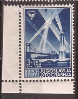 1938 354-57A     JUGOSLAVIJA JUGOSLAWIEN PONTE FLUGAUSTELLUNG    MNH - Ungebraucht