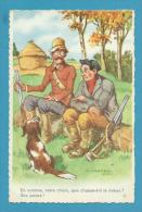 CPSM 1128 Fantaisie Humour Chasseur Chasse Illustrateur Jean CHAPERON - Chaperon, Jean