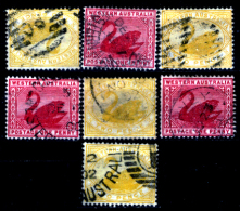 Australia-Occidentale-018 - 1899-1906 - Y&T N. 53,54(o) Privi Di Difetti Occulti. - Used Stamps