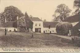 Delcampe - Waterloo - Champ De Bataille 1815 - Intérieur De La Ferme De Hougoumont - Le Puits Et La Chapelle - Pas Circulé - Sépia - Waterloo