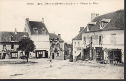 23....CREUSE....CHATELUS MALVALEIX...CHAMP DE FOIRE..... - Chatelus Malvaleix