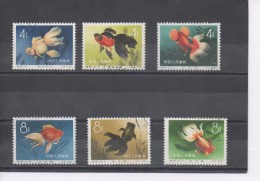 CHINE -  Faune - Poissons - Cyprins Dorés : à Nez Fleuri, Aux Yeux Noirs, Aux Yeux Boursouflés, Etc - Used Stamps