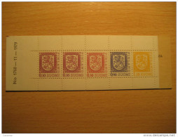 Yvert C833 Booklet 1979 FINLAND - Carnets