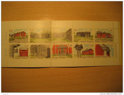Yvert C814/26 Booklet 1979 Architecture FINLAND - Booklets