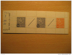 Yvert C681/2 Booklet 1973 FINLAND - Booklets