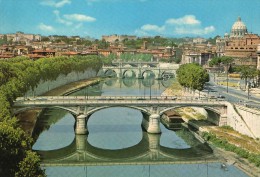 Roma - Il Tevere A Castel Sant´Angelo - Fiume Tevere