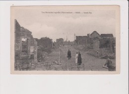 Carte Postale - ROISEL - Grande Rue - La Somme Après L'Invasion - Roisel