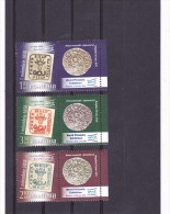 WORLD PHILATELIC EXHIBITION FULL SET + LABELS,2008 MNH, ROMANIA. - Neufs