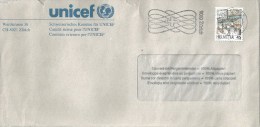 Motiv Brief  "Unicef, Schweiz. Komitee, Zürich"  (Vorausentwertung)        1993 - Rollen